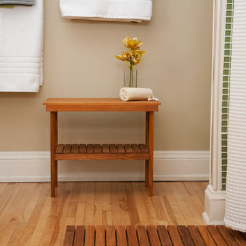 Shower Bathroom and Outdoor Teak wood Mats