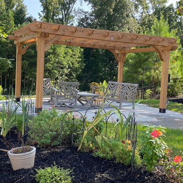 Pergola and Hardscaping