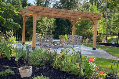Patio - traditional patio idea in Charlotte
