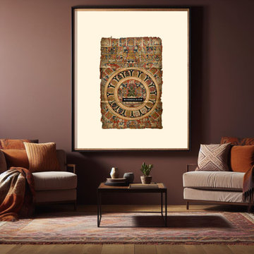 Antique Painting as Wall Art