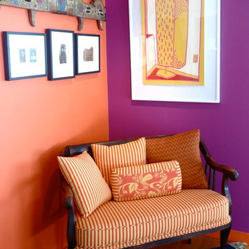 Spruced-up Entry Corner