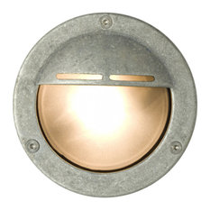 Miniature Outdoor Eyelid Bulkhead Light, Aluminium, G9 Fitting