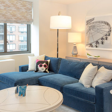 Manhattan Upper East Side Family Living Room