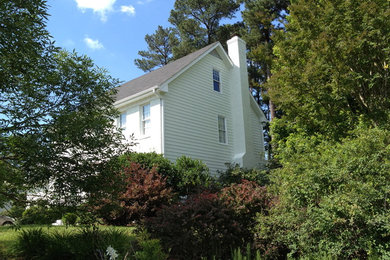 Traditional exterior home idea in Raleigh