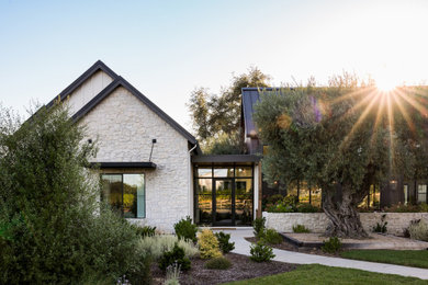 Transitional exterior home photo in Orange County