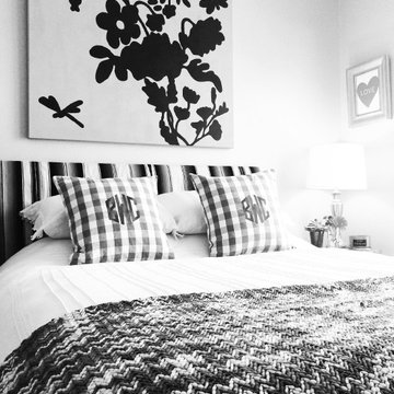 Kisco Print Shop's "Bright, Sunny Day" painting in guest room