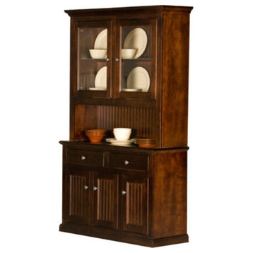 Eagle Furniture 48" Coastal Dining Buffet, Havana Gold, Without Hutch