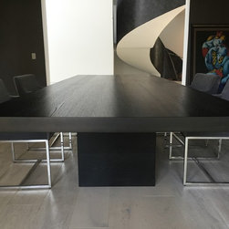 Custom Dining Table - Kitchen And Dining Furniture
