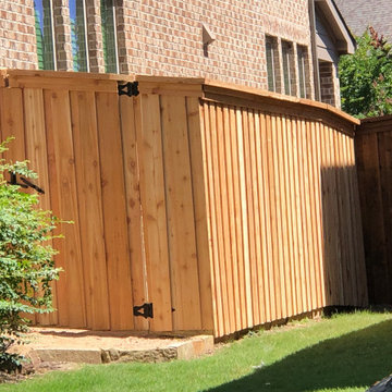 Build New Fence Cedar The Colony Texas Plano Frisco McKinney Celina Prosper