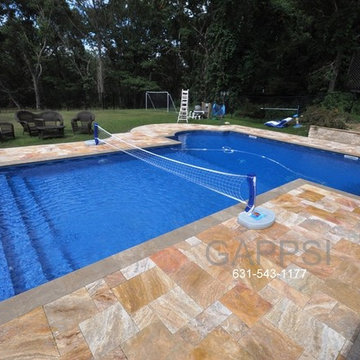 Unique, Attractive & Functional T-Shape Pool Design by Gappsi