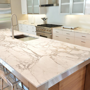 Statuario Marble Kitchen