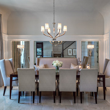 Elegant Reflective Dining
