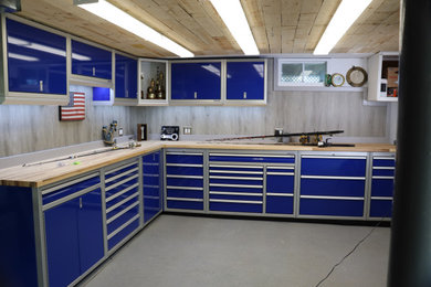 Garage - coastal garage idea in Boston
