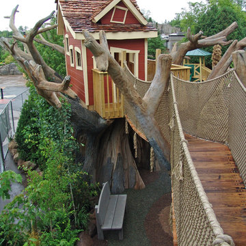 Elevated Tree house and Lighthouse Playground