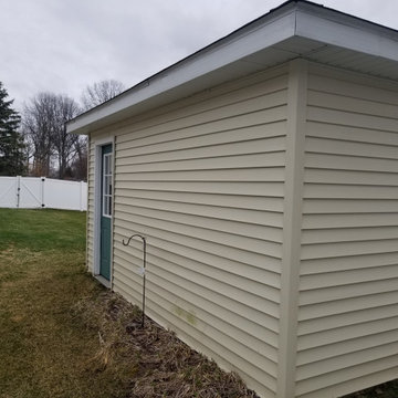 New soffit, fascia and siding in Auburn, MI