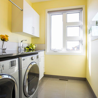 This is an example of a contemporary utility room in Other.