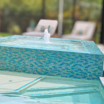 Ultra Contemporary Pool DeBary Florida