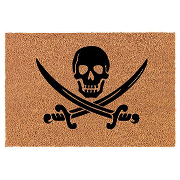 Coir Doormat Pirate (30" x 18" Standard)