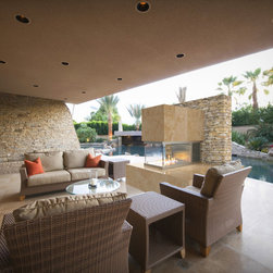 Exterior Fireplace Designs - Outdoor Fireplaces