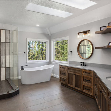 Industrial Sherwood Master Bath