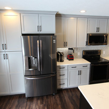Waypoint LivingSpaces 410F Painted Stone Cabinets