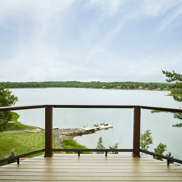 Screened Porch with Composite Decking