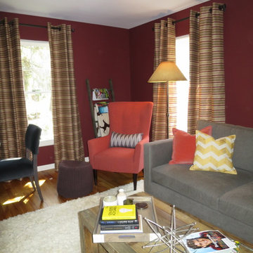 In Progress:  Poughkeepsie Living Room