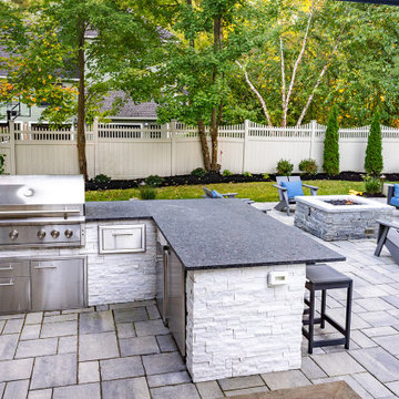 North Reading Backyard Pool Oasis