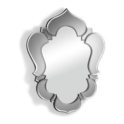 Vishnu Wall Mirror | Gray - Wall Mirrors