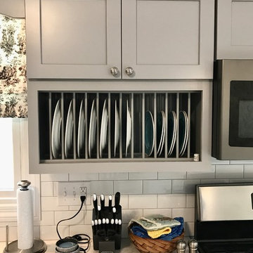 Waypoint Cabinets- Painted Stone and Painted Linen Colors