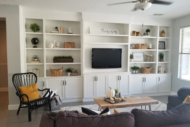 Inspiration for a living room remodel in Phoenix