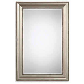 36" Farmhouse Gray Rectangle Mirror