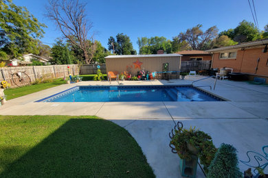 Example of a pool design in Wichita