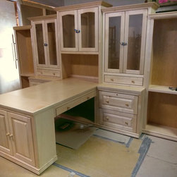 Custom Home office Wall - Desks And Hutches