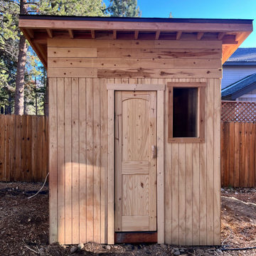 Backyard Sauna - South Lake Tahoe California