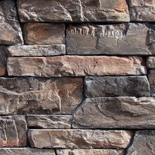 Stone For Basement Fireplace And Bottom Of Columns