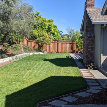 Terraced Curb Appeal & Sloped Backyard Garden