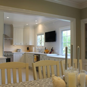 Dramatic transformation to a Tudor kitchen in Glendale