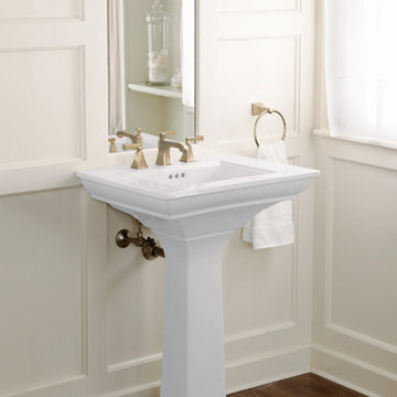 Memoirs® 24" Stately Pedestal Lavatory; Memoirs® Stately Lavatory Faucet