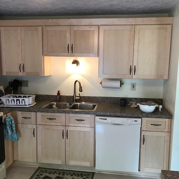 cabinet reface--nat maple