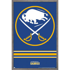 NHL Buffalo Sabres - Logo 21 - Contemporary - Prints And Posters - by Trends  International