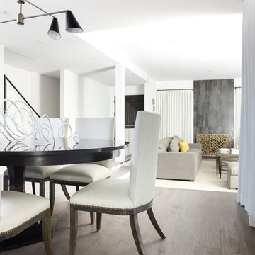 LIVING ROOM | Contemporary Home Remodel | Century City Townhouse | Part One