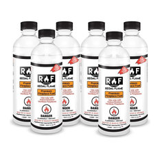 Regal Flame Premium Ventless Bio Ethanol Fireplace Fuel, 6 Quart