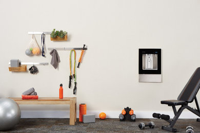 Example of a basement design in Chicago