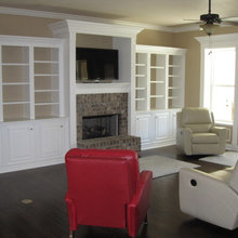 basement entertainment area