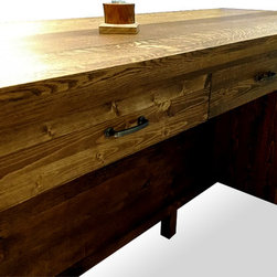 White Oak Kitchen Island - Kitchen Islands And Kitchen Carts