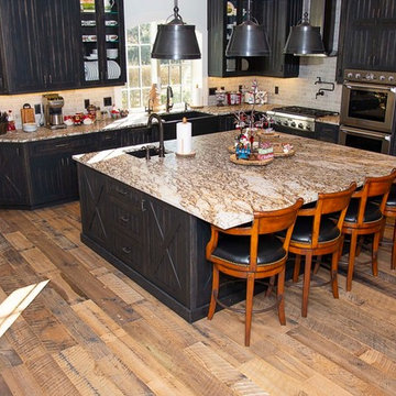 Reclaimed White Oak Barn Wood Floor in Bucks County, PA