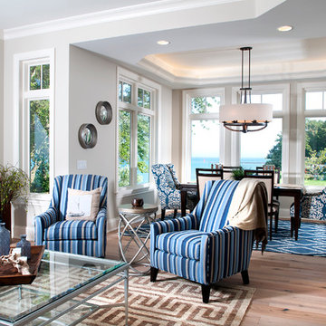 Beach Style Living Room