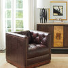 Fremont Leather Swivel Chair