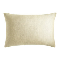 EUROPEAN FLAX LINEN PILLOW COVER &ndash; NATURAL RECTANGLE - Decorative Pillows